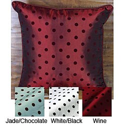 Dotty Self-corded Decorative Throw Pillows (Set of 2)
