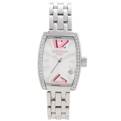Locman Women's Stainless Steel Diamond Watch