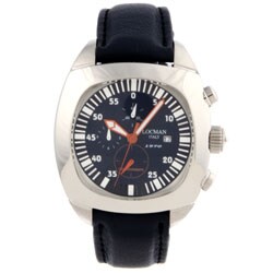 Locman Men's 1970 Collection Blue Oversized Watch