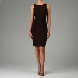 Calvin Klein Women's Side-ruched Matte Jersey Dress