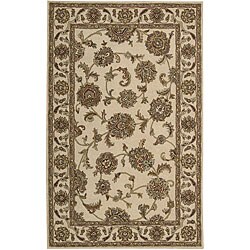 Hand-tufted India House Ivory Wool Rug (8' x 10'6)