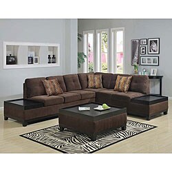 Betty Sectional Sofa and Ottoman Set – livingroom