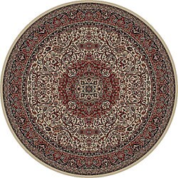 Isfahan Ivory Rug (7'10 Round)