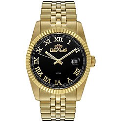 Nexus Men's Goldtone Stainless Steel Dial Watch
