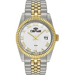Nexus Men's White Two-tone Dial Watch