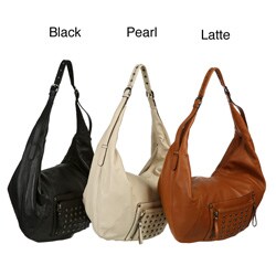 Hype 'Christy' Leather Zip-top Hobo