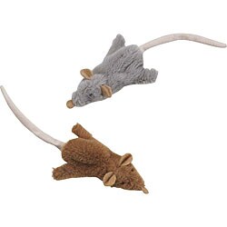 Skinneeez Mouse Cat Toys (Set of 2)