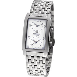 Swiss Military Hanowa Men's Globe Trotter Dual Time Steel Watch