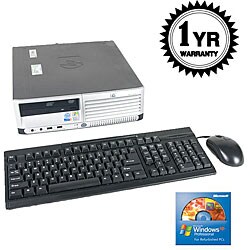 HP DC7700 SFF Core 2 Duo 1.86 Ghz 500GB Desktop Computer (Refurbished)