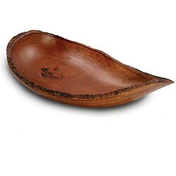 Mango Wood Cocoa Leaf Tray (Thailand)