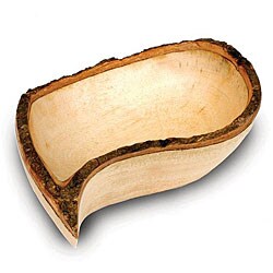 Mango Wood Leaf Tray (Thailand)