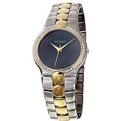 Wittnauer Men's Biltmore Stainless Steel Diamond Watch