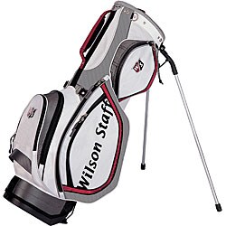 Wilson Staff White 2010 Elite Tour Carry Golf Bag