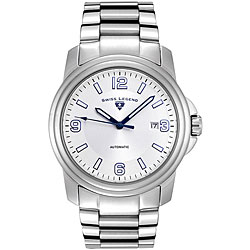 Swiss Legend Men's Stainless Steel Reserve Silver Dial Watch
