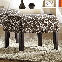 Decor Floral Ottoman