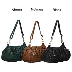Hype 'Andy' Leather Top-Zip Tote