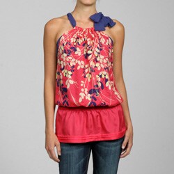 Hype Women's Orchard Silk Halter Top