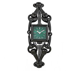 Gucci Women's Signoria Green Dial Bracelet Watch
