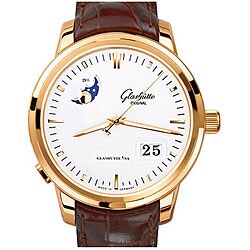 Glashutte Senator Men's Panorama Date with Moon Phase Watch