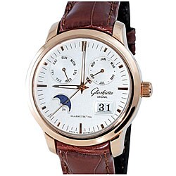 Glashutte Senator Men's 18k Rose Gold Calendar Watch