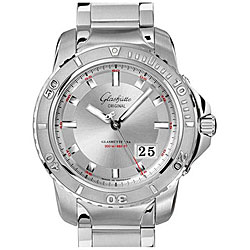 Glashutte Sport Men's Evolution Stainless Steel Silver Dial Watch