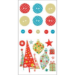 Christmas Carnival Scrapbook Embellishment Pack