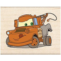 Disney' Cars Wood Mounted Rubber Stamp