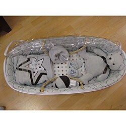 Blue Star Moses Basket Set