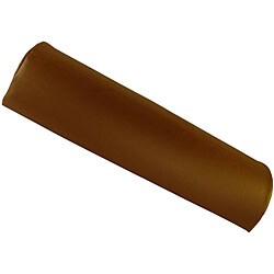 Half Round Massage Table Chocolate Brown Bolster