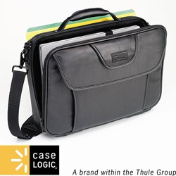 Case Logic Koskin Man-made Leather Slimline 15.4-inch Laptop Case