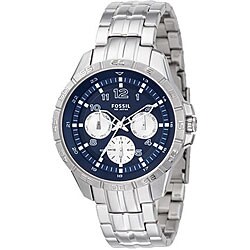 Fossil BQ9394 Men's Navy Dial Analog Multi-function Watch