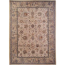Vivaldi Tabriz Ivory Oriental Rug (7'11 x 11'8)