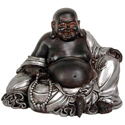 Sitting 7-inch Lucky Buddha Statue (China)