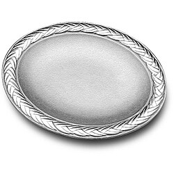 Wilton Armetale Grillware 15-inch Oval Tray