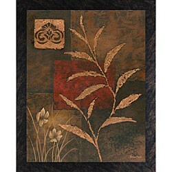 Vivian Flasch Copper Rhythm II Framed Art Print