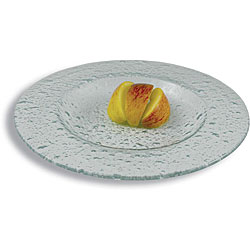 Glass 10-inch Round Dinner Plate