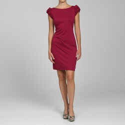 Jonathan Martin Women's Ponte Solid Dress