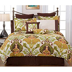 Hannah 8-piece Bed in a Bag with 220 Thread Count Sheet Set