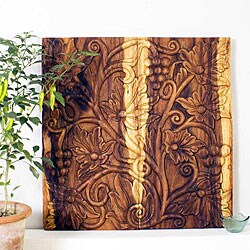 Wooden Grapes Tung Oil Finish Wall Panel (Thailand)