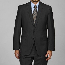 Kenneth Cole Reaction Men's Slim Fit Charcoal Suit
