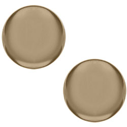14k Yellow Gold Children's 3-mm Round Stud Earrings