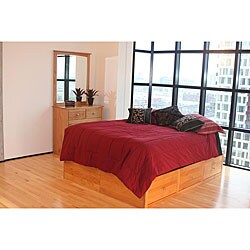 Full 3-piece Alder Chest Bed Set