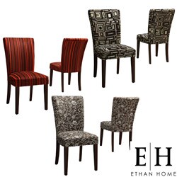 Decor Stripe Print Dining Chairs