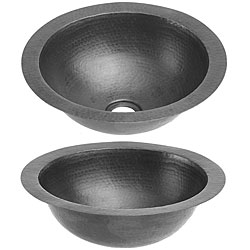 Baden Bath Round Oil Rubbed Bronze Vessel Sink
