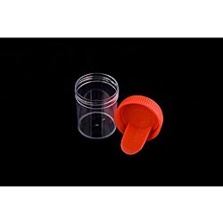 Red Cap 60-ml Stool Container (Case of 500)