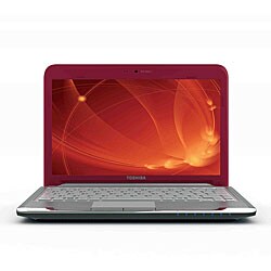 Toshiba Satellite T215D-S1140 Netbook (Red)