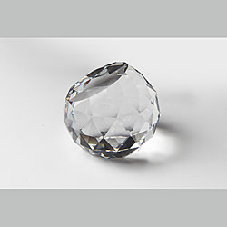 Asfour Crystal Multiple Facet Paperweight Collectible