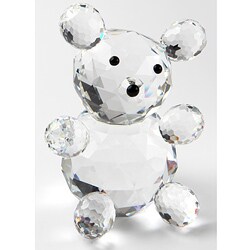 Asfour Crystal Sitting Bear Figurine