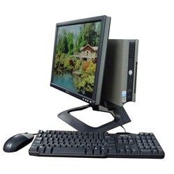 Dell 500 GB Desktop Computer and Monitor (Refurbished)