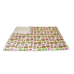 'Matryoshka Doll' Printed Microluxe Throw